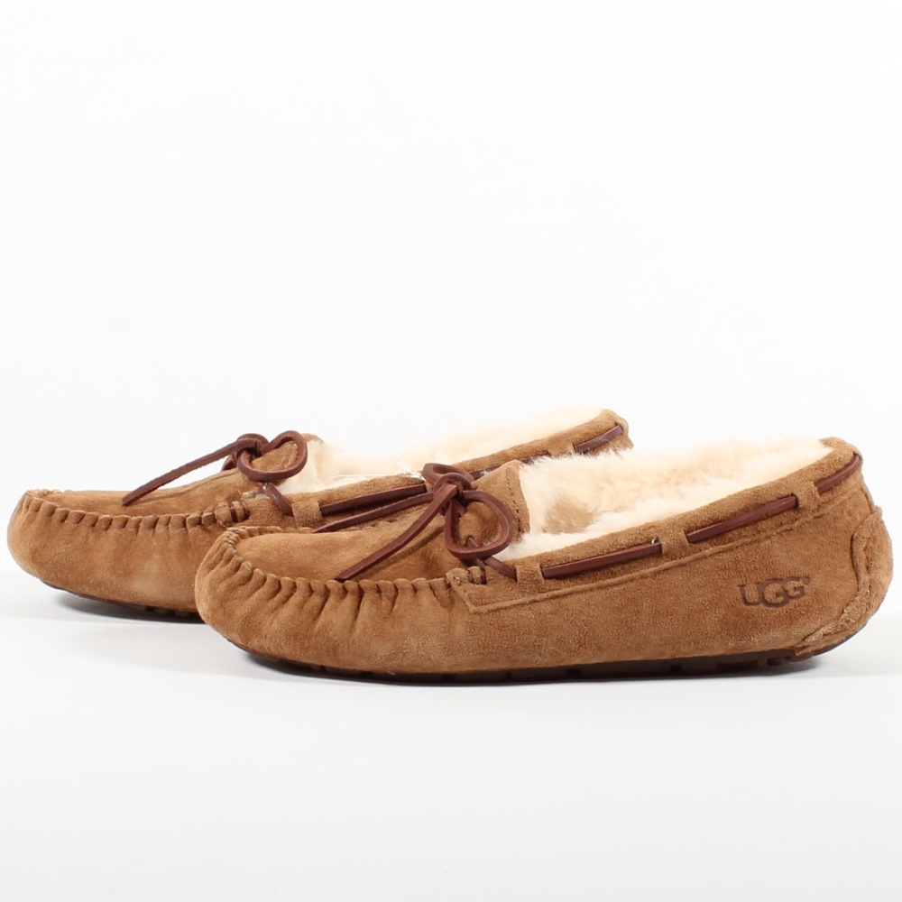 Ugg Womens Sheepskin Moccasins Slippers Size 7 NEW - Picture 5 of 8
